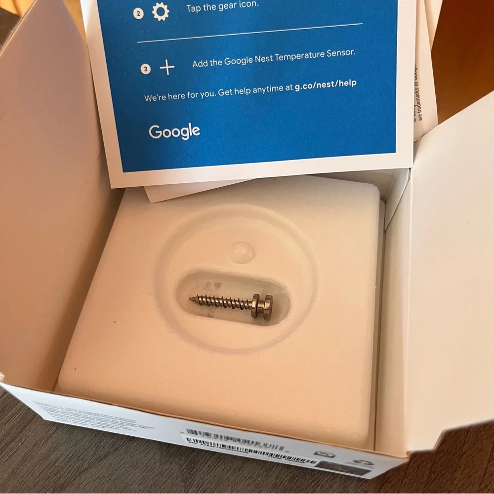 NIB Google Nest Temperature Sensor - Picture 6 of 6